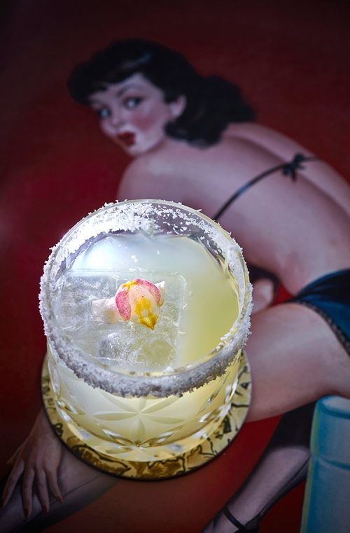 Drama Queen cocktail drink at Sevva